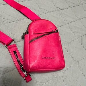 Montana West Hot Pink Crossbody Bag